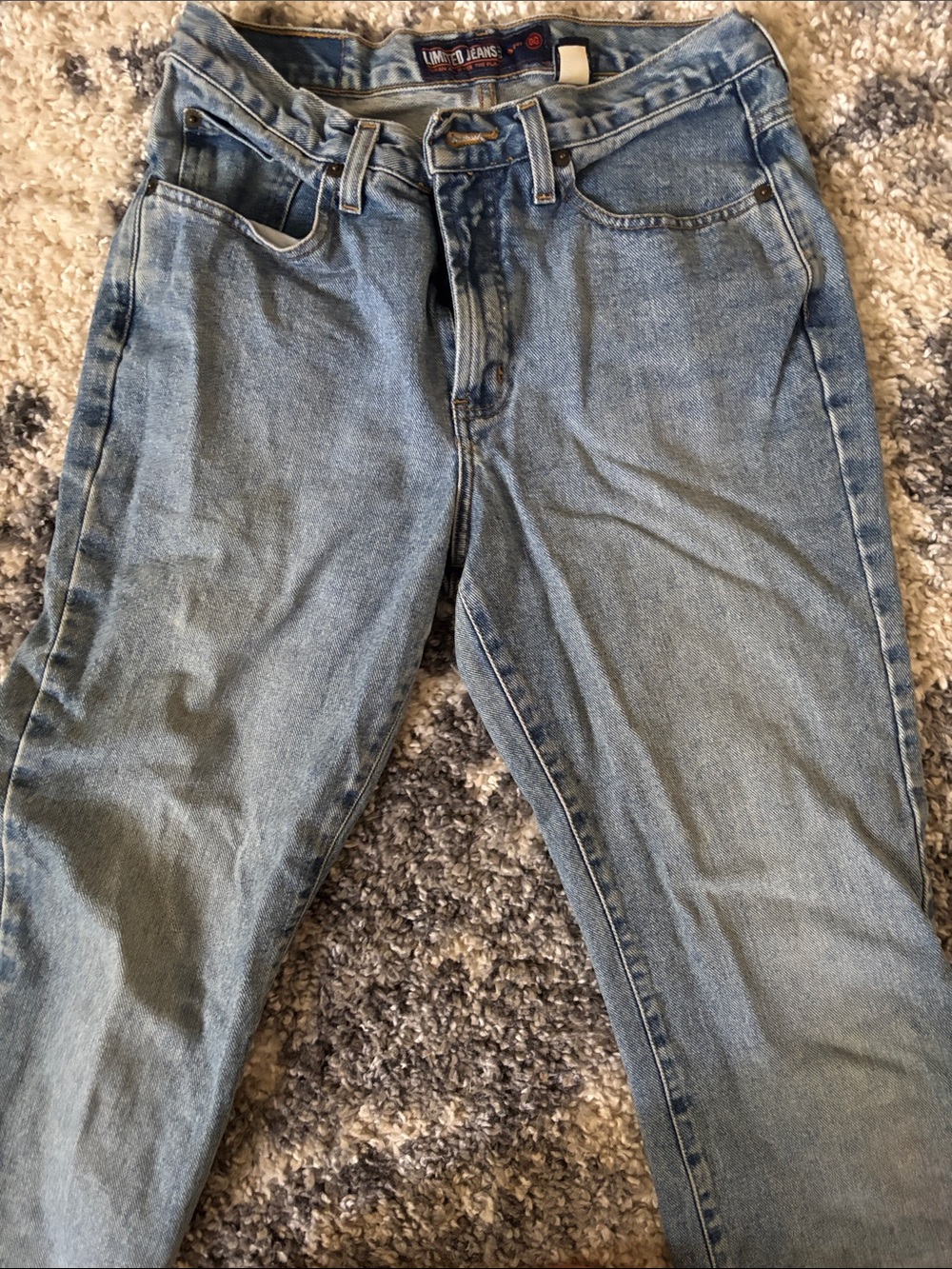 Vintage Light Blue Jeans